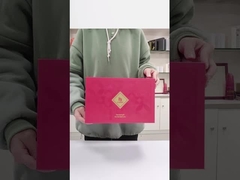 ক্রেতাদের নির্দিষ্ট প্রয়োজনের জন্য চৌম্বক বন্ধক সজ্জিত বই আকৃতির কার্ডবোর্ড বাক্স