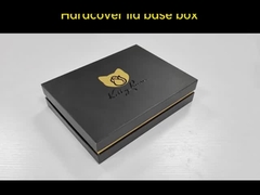 ছোট কালো উপহার প্যাকেজিং বক্স স্টীল রিং ট্যাগ Cufflink উপহার বক্স