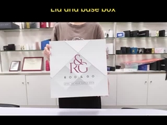 বিলাসবহুল মুখ পরিষ্কারকারী ম্যাসেজার কাগজ প্যাকিং 2 টুকরা স্ট্রং লিফট বন্ধ ঢাকনা উপহার বাক্স