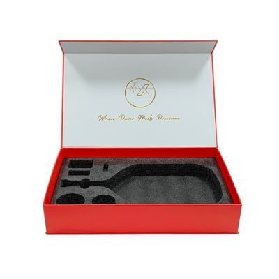 ব্যাডমিন্টন ও প্যাডেল র‍্যাকেটের জন্য পাইকারি কাস্টম মুদ্রিত বড় চৌম্বকীয় বাক্স প্যাকেজিং, লোগো প্রিন্টিং সহ বৃহৎ উপহারের বাক্স