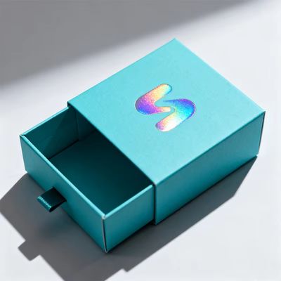 পাইকারি বিলাসবহুল বর্গাকার প্যাটার্ন ড্রয়ার স্লাইড সাদা কার্ডবোর্ড উপহার প্যাকেজিং জুয়েলারী বক্স