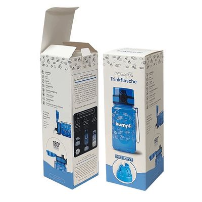 32oz 40oz 50oz টাম্বলার প্যাকেজিং বক্স কাস্টম বিপরীত Tuck শেষ বক্স