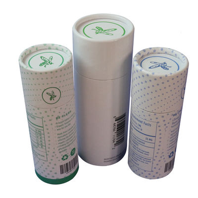ম্যাট ল্যামিনেশন গোলাকার টিউব প্যাকেজিং বক্স Kraft Paper Cylinder Box For Nuts কফি চা
