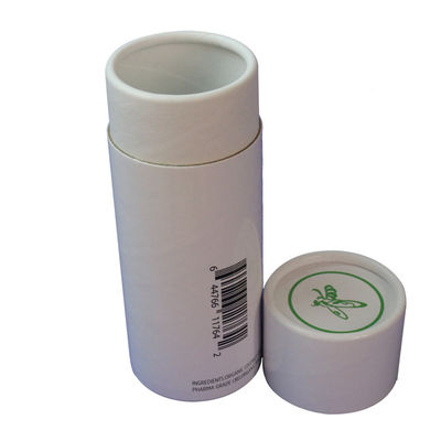 ম্যাট ল্যামিনেশন গোলাকার টিউব প্যাকেজিং বক্স Kraft Paper Cylinder Box For Nuts কফি চা