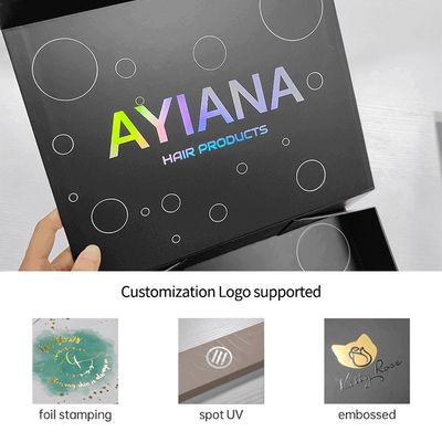 আয়তক্ষেত্রাকার বিলাসবহুল চৌম্বকীয় উপহার বাক্স