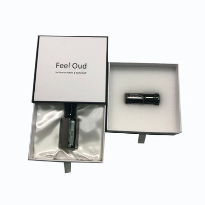 কাস্টম অর্ডার 5ml 8ml 10ml পারফিউম উপহার সেট গ্রহণ করা হয় স্পঞ্জ লাইনার সহ প্যাকিং বক্স