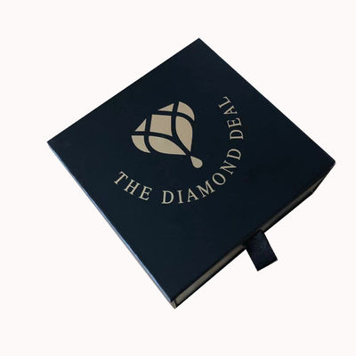 বিয়ের আংটি নেকলেস কানের দুল স্লাইডিং কার্ডবোর্ড উপহার বাক্স কাস্টম লোগো এবং কাস্টম অর্ডার