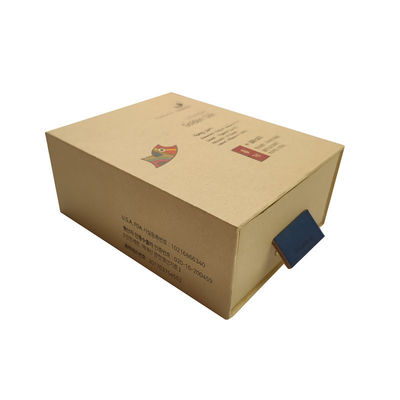 ঘড়ি এবং কানের দুল জন্য Kraft সাদা কাস্টমাইজড উপহার জুয়েলারী প্যাকেজিং কাগজ বাক্স