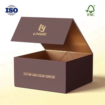 কাস্টম মুদ্রিত শক্ত উচ্চ বিলাসবহুল কাগজ প্যাকেজিং বক্স কার্ডবোর্ড উপহার বক্স বিশেষ কাগজ ভাঁজ চৌম্বক ভাঁজ বক্স