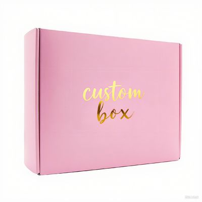 পাইকারি পুনর্ব্যবহারযোগ্য corrugated কাগজ কসমেটিক মেইল বক্স ভাঁজ ইকমার্স শিপিং বক্স জন্য সুগন্ধি eyelash ম্যাট স্তরিত