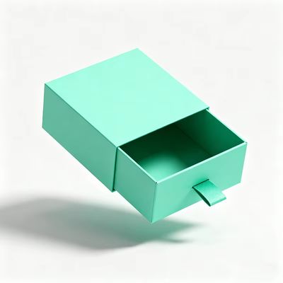 পাইকারি বিলাসবহুল বর্গাকার প্যাটার্ন ড্রয়ার স্লাইড সাদা কার্ডবোর্ড উপহার প্যাকেজিং জুয়েলারী বক্স