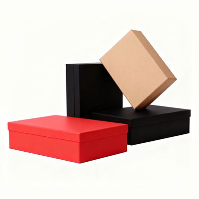 কাস্টম লাক্সারি অরেঞ্জ ঢাকনা বেস ফ্ল্যাট প্যাক উপহারের বাক্স সেট পেপার ব্যাগ সহ বৈশিষ্ট্য ম্যাট ল্যামিনেশন এমবসিং গোল্ড ফয়েল প্রিন্টিং