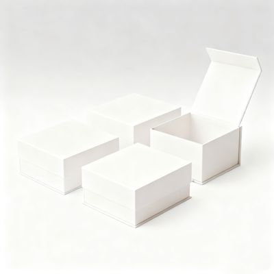 A5 Shallow Empty Black Magnetic Gift Boxes For Retail Packing Paperboard With Stamping Vanishing Printing