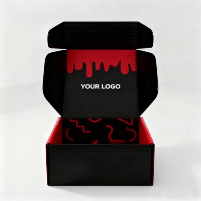 লোগো সহ কাস্টম লাক্সারি মহিলাদের জুতার বাক্স, জুতা বা কাপড়ের জন্য পরিবেশ বান্ধব পোস্টাল প্যাকেজিং ঢেউতোলা বোর্ড