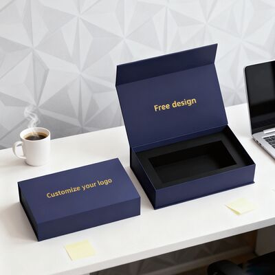 কস্টম ব্যক্তিগতকৃত প্যাকেজিং বক্স চৌম্বকীয় বন্ধক সঙ্গে কালো সন্নিবেশ জন্য জুতা পোশাক