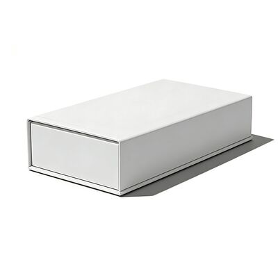 Custom Logo Rigid Recyclable Hot-stamped Coated Paper Boxes With Magnetic Closure for Small Gift Card Packaging