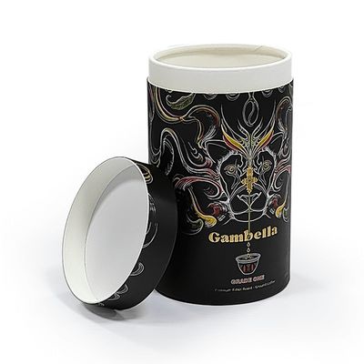 Custom Printed Tube Packaging Box Biodegradable Round Paper Tube Box For Cake