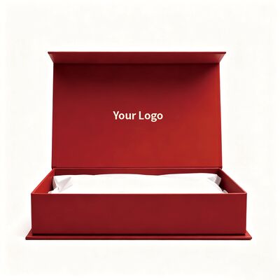 কাস্টমাইজযোগ্য পুনর্ব্যবহারযোগ্য ল্যাঙ্কযুক্ত কার্ডবোর্ড কঠোর প্যাকেজিং কাগজ বাক্স কসমেটিক্সের জন্য চৌম্বকীয় উপহার বাক্স